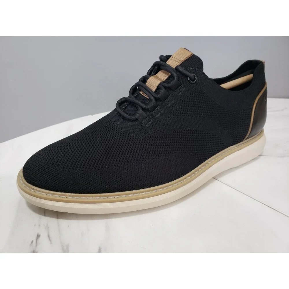 NEW NO BOX - 8 Clarks Brantin Loafer Black Leather 26187661 dress sneaker oxford